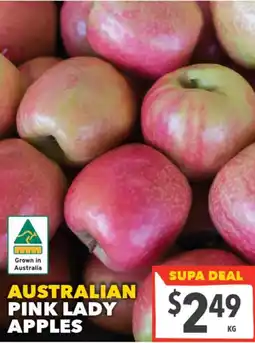 Supa Valu Australian Pink Lady Apples offer