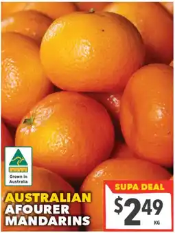 Supa Valu Australian Afourer Mandarins offer