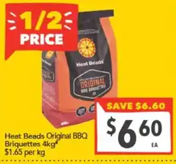 Supa Valu Heat Beads Original BBQ Briquettes offer