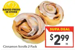 Supa Valu Cinnamon Scrolls offer