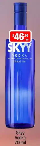 Liquor Stax Skyy Vodka offer