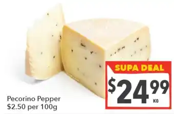 Supa Valu Pecorino Pepper offer