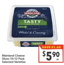 Supa Valu Mainland Cheese Slices offer