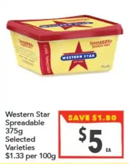Supa Valu Western Star Spreadable offer