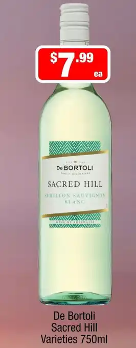 De Bortoli Sacred Hill Varieties