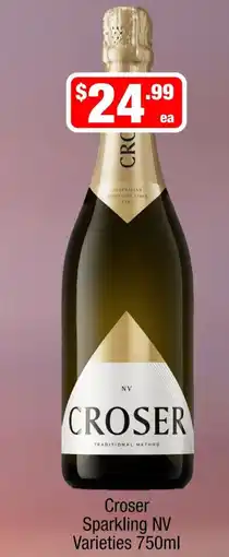Liquor Stax Croser Sparkling NV Varieties offer