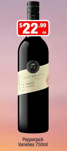 Liquor Stax Pepperjack Varieties offer