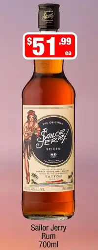 Liquor Stax Sailor Jerry Rum offer