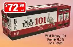Liquor Stax Wild Turkey 101 Premix offer