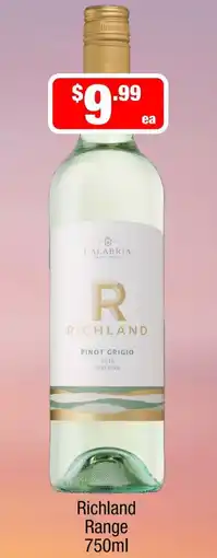 Liquor Stax Calabria Richland Pinot Grigio offer