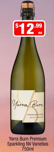 Liquor Stax Yarra Burn Premium Sparkling NV Varieties offer