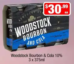 Liquor Stax Woodstock Bourbon & Cola offer