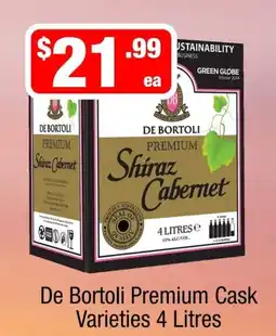 Liquor Stax De Bortoli Premium Cask Varieties offer