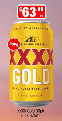 Liquor Stax XXXX Gold offer
