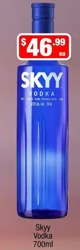Liquor Stax Skyy Vodka offer