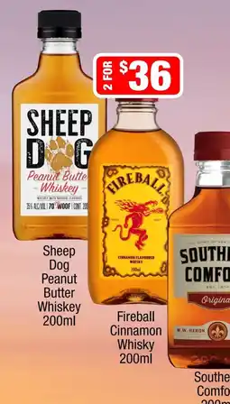 Liquor Stax Sheep Dog Peanut Butter Whiskey offer