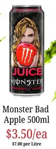 Farmer Jack's Monster Bad Apple offer