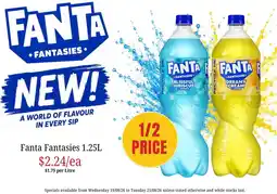 Farmer Jack's Fanta Fantasies offer