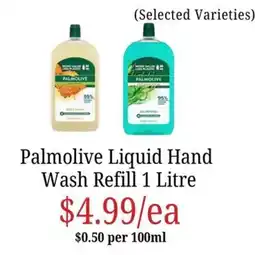 Farmer Jack's Palmolive Liquid Hand Wash Refill offer