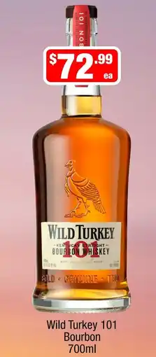 Liquor Stax Wild Turkey 101 Bourbon offer