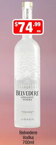 Liquor Stax Belvedere Vodka offer