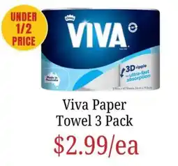 Farmer Jack's Viva Paper Towel offer