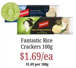 Farmer Jack's Fantastic Rice Crackers offer