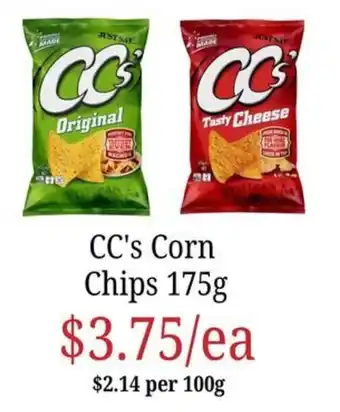 Farmer Jack's CC's Corn Chips offer