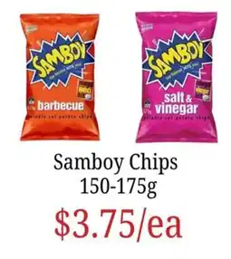 Farmer Jack's Samboy Chips offer