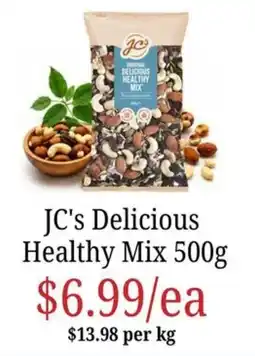 Farmer Jack's JC's Delicious Healthy Mix offer