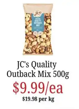 Farmer Jack's JC's Quality Outback Mix offer