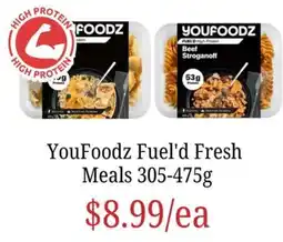Farmer Jack's YouFoodz Fuel'd Fresh Meals offer