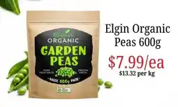 Farmer Jack's Elgin Organic Garden Peas offer