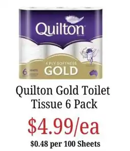 Farmer Jack's Quilton Gold Toilet Tissue offer