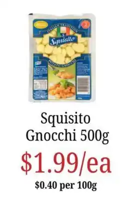 Farmer Jack's Squisito Gnocchi offer