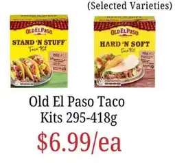 Farmer Jack's Old El Paso Taco Kits offer