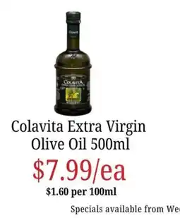 Farmer Jack's Colavita Extra Virgin Olive Oil offer