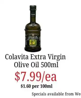 Farmer Jack's Colavita Extra Virgin Olive Oil offer