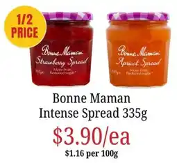 Farmer Jack's Bonne Maman Intense Spread offer
