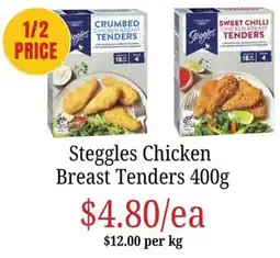 Farmer Jack's Steggles Chicken Breast Tenders offer