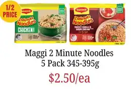 Farmer Jack's Maggi 2 Minute Noodles offer