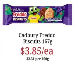 Farmer Jack's Cadbury Freddo Biscuits offer
