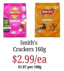 Farmer Jack's Smith's Crackers offer