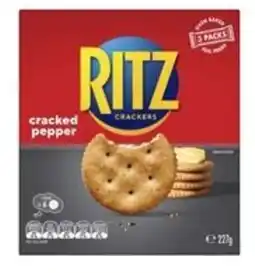 Farmer Jack's Ritz Crackers cracked pepper offer