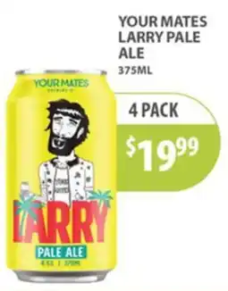Sense of Taste Your Mates Larry Pale Ale offer