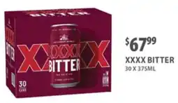 Sense of Taste XXXX Bitter offer