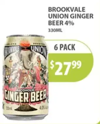 Brookvale Union Alcoholic Ginger Beer