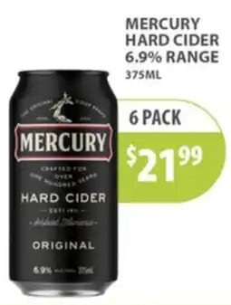 Sense of Taste Mercury Hard Cider Original offer