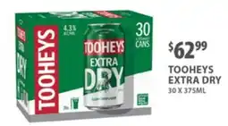 Sense of Taste Tooheys Extra Dry offer