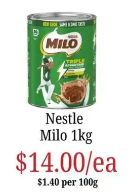 Farmer Jack's Nestle Milo offer